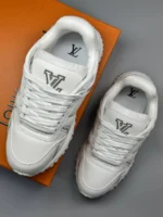 Мужские кроссовки Louis Vuitton белого цвета, артикул 344576 — фото 4