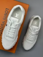 Мужские кроссовки Louis Vuitton белого цвета, артикул 344579 — фото 4