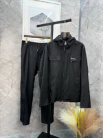 Мужской костюм Kiton чёрного цвета, артикул 344660