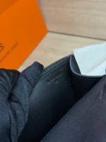 Мужская сумка мессенджер Hermes чёрного цвета, артикул 344721 — фото 6