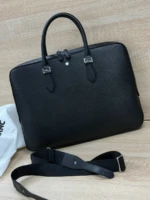 Мужской портфель MONTBLANC чёрного цвета, артикул 344726 — фото 3