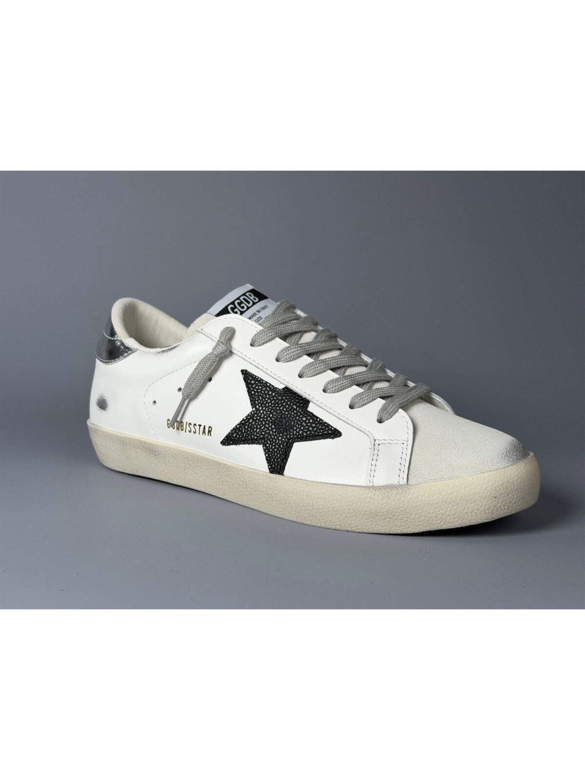 4 Мужские кеды Golden Goose белого цвета, артикул 343643