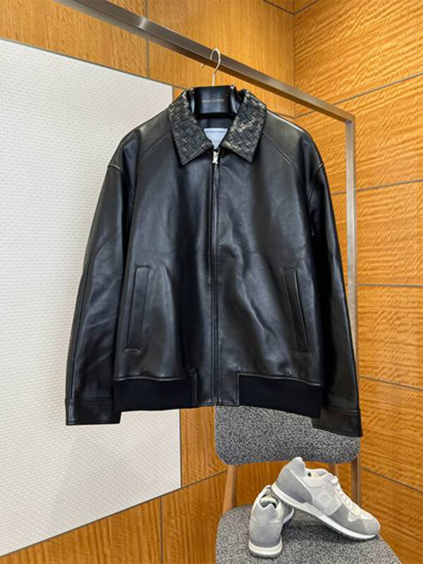 Кожаная куртка BOTTEGA VENETA