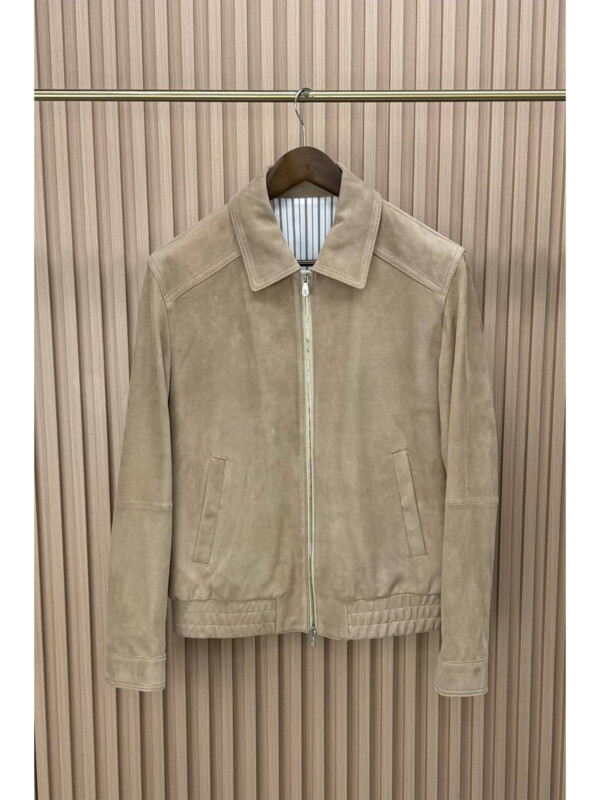 Замшевая куртка BRUNELLO CUCINELLI