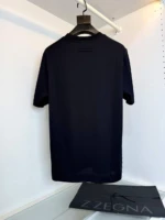 Мужская футболка Zegna чёрного цвета, артикул 343381 — фото 2