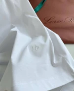 Мужская футболка Loro Piana белого цвета, артикул 343383 — фото 4