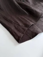 Мужская рубашка Brunello Cucinelli коричневого цвета, артикул 343389 — фото 5