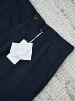 Мужские шорты Brunello Cucinelli тёмно-синего цвета, артикул 345735 — фото 4