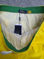 Мужские шорты Ralph Lauren жёлтого цвета, артикул 343459 — фото 4