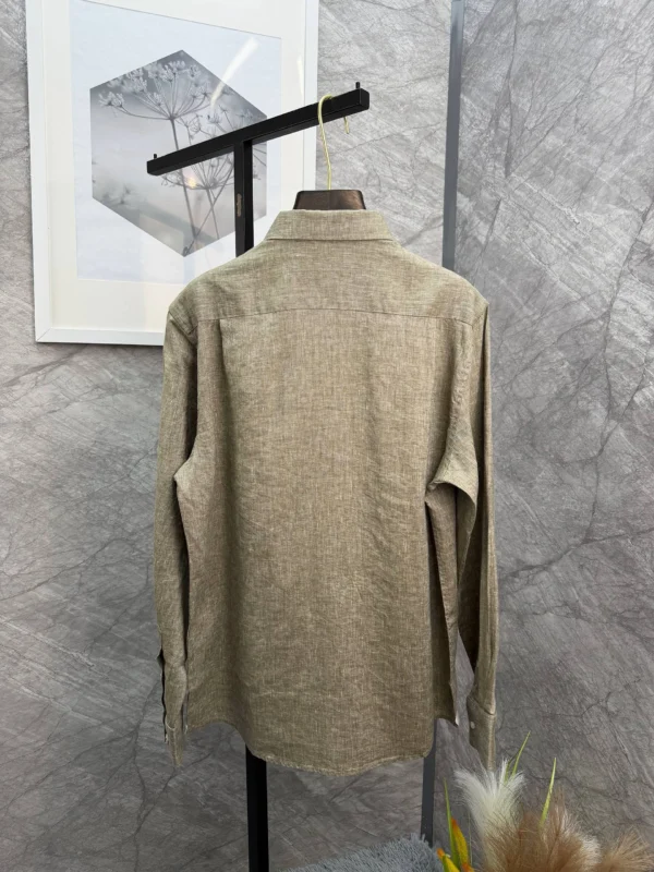 Льняная рубашка LORO PIANA — фото 2