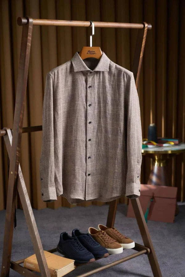 Льняной костюм ZEGNA — фото 2