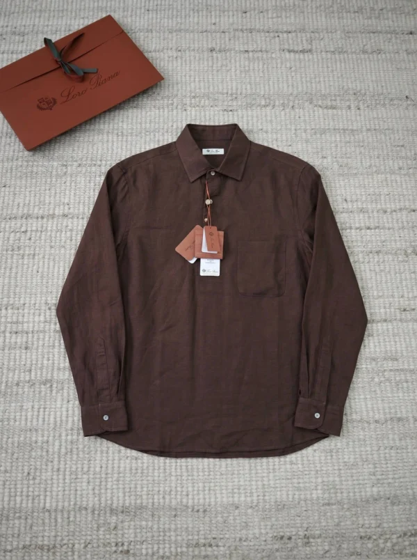 Льняная рубашка LORO PIANA