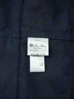 Мужская рубашка Loro Piana тёмно-синего цвета, артикул 343946 — фото 8