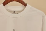 Мужская футболка Brunello Cucinelli белого цвета, артикул 343975 — фото 4
