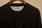 Мужская футболка Brunello Cucinelli чёрного цвета, артикул 343977 — фото 4