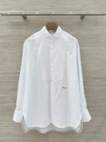 Женская рубашка Chanel белого цвета, артикул 343708