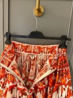 Женская юбка Dolce Gabbana оранжевого цвета, артикул 343740 — фото 7