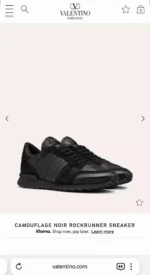 Мужские кроссовки Valentino чёрного цвета, артикул 343856 — фото 6