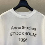 Мужская футболка Acne Studios белого цвета, артикул 343983 — фото 5