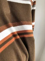 Мужское поло Zegna коричневого цвета, артикул 343995 — фото 10