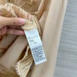Женская рубашка Ermanno Scervino бежевого цвета, артикул 343772 — фото 9