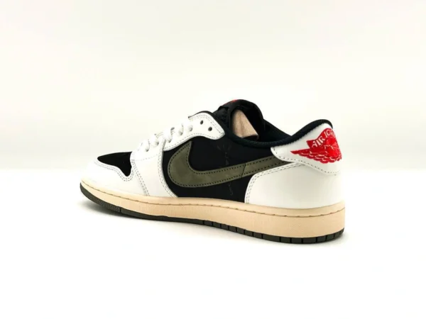 Кеды NIKE Travis Scott x Air Jordan 1 Low «Olive» — фото 2