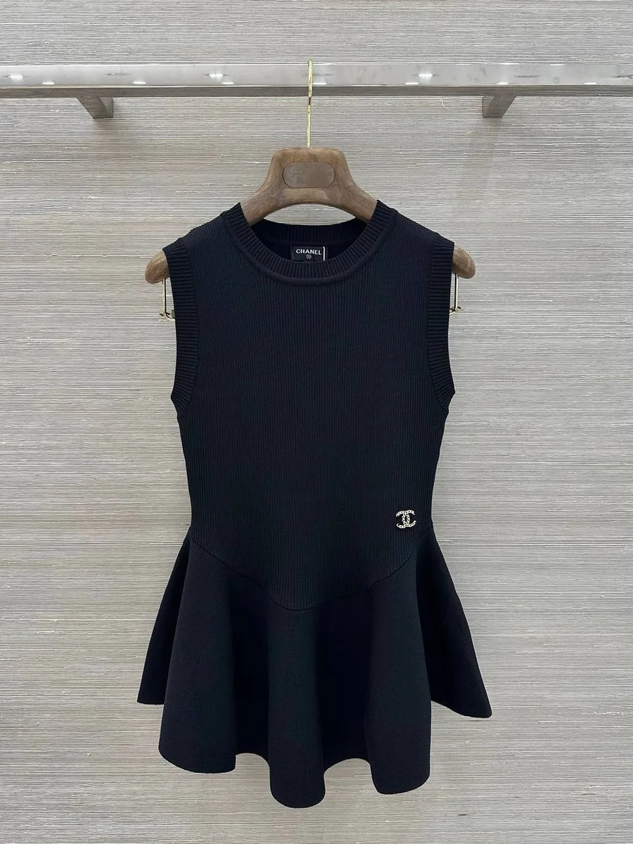 344752_1 Женское платье Chanel чёрного цвета, артикул 344752