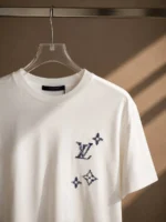 Мужская футболка Louis Vuitton белого цвета, артикул 344781 — фото 3