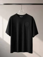 Мужская футболка Chrome Hearts чёрного цвета, артикул 344786