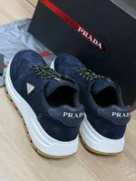 Мужские кроссовки Prada тёмно-синего цвета, артикул 344818 — фото 5