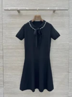 Женское платье Valentino чёрного цвета, артикул 344848