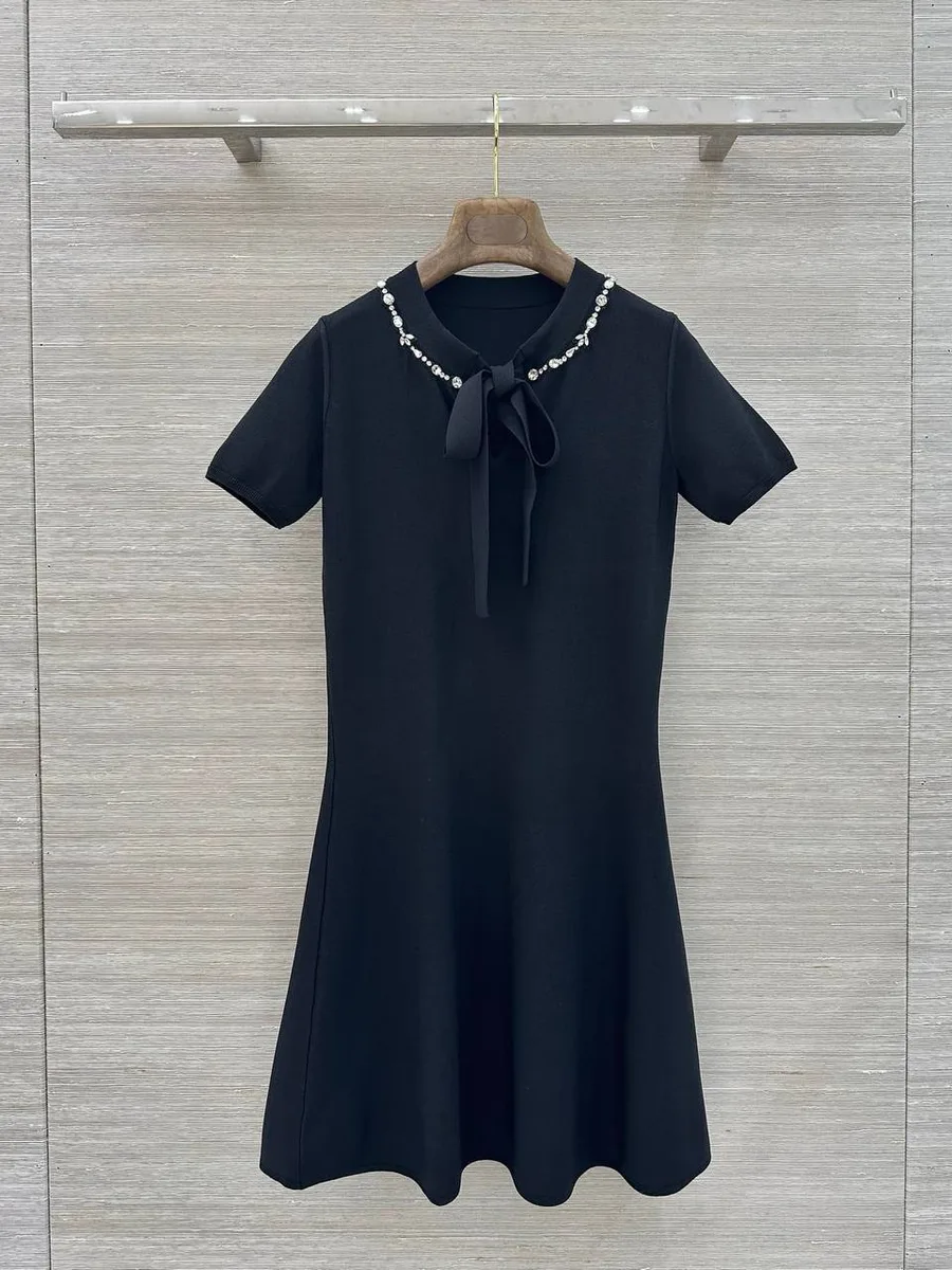 344848_1 Женское платье Valentino чёрного цвета, артикул 344848
