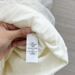 Женское платье Loro Piana белого цвета, артикул 344854 — фото 9