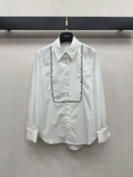 Женская рубашка Dior белого цвета, артикул 344857