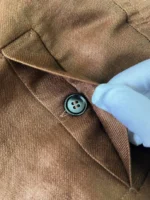 Мужские шорты Zegna коричневого цвета, артикул 344888 — фото 7