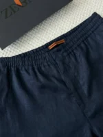 Мужские шорты Zegna тёмно-синего цвета, артикул 344889 — фото 3