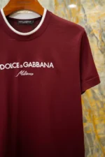 Мужская футболка Dolce Gabbana красного цвета, артикул 344890 — фото 4