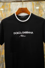 Мужская футболка Dolce Gabbana чёрного цвета, артикул 344891 — фото 3