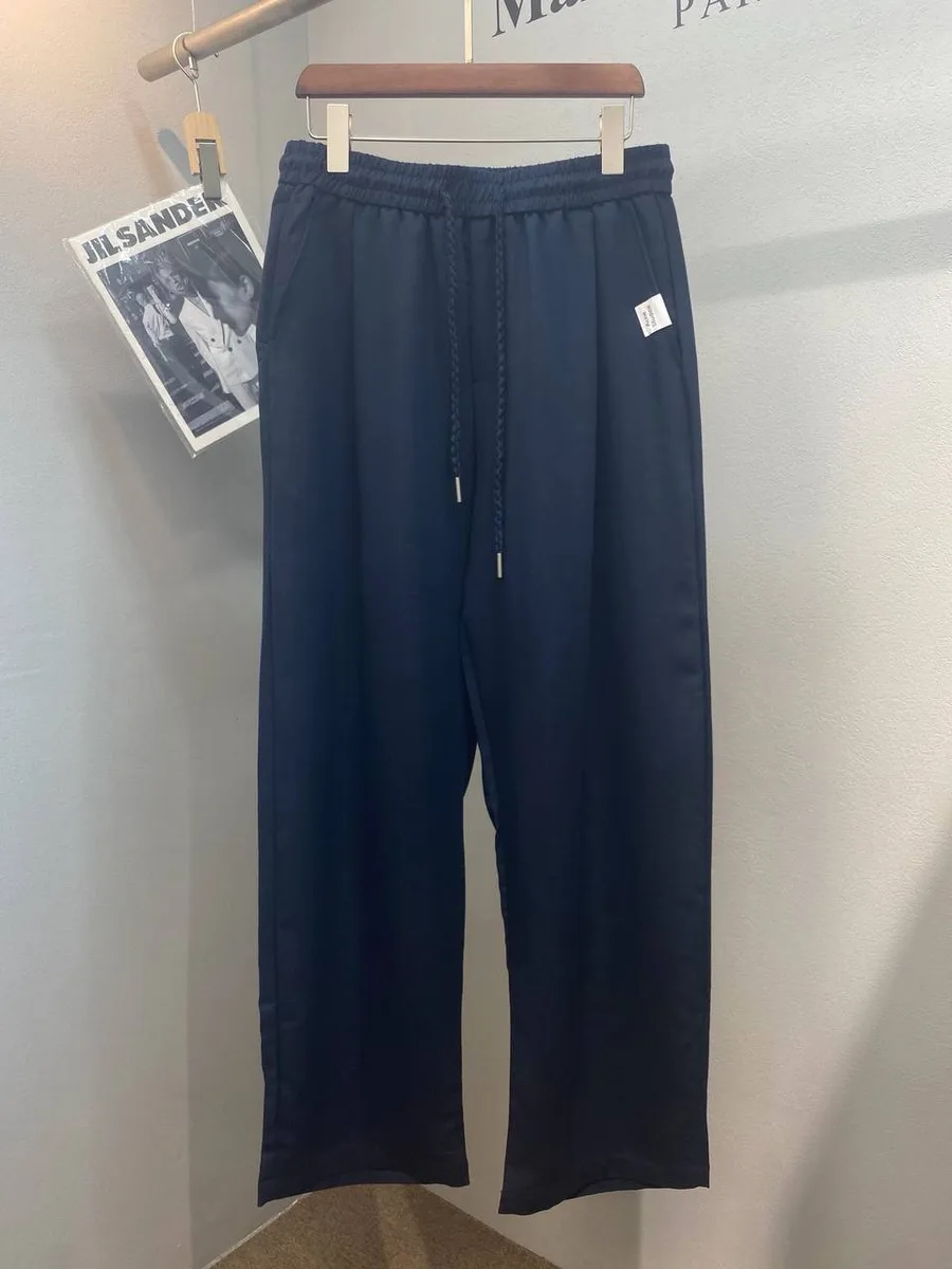 344898_1 Мужские штаны Acne Studios тёмно-синего цвета, артикул 344898