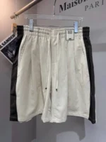 Мужские шорты Acne Studios белого цвета, артикул 344901