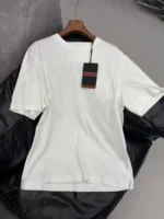 Мужская футболка Zegna белого цвета, артикул 344906