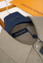 Мужское поло Louis Vuitton коричневого цвета, артикул 344911 — фото 4