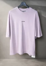 Мужская футболка Acne Studios розового цвета, артикул 344926