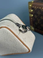 Мужская сумка мессенджер Louis Vuitton кремового цвета, артикул 344959 — фото 4