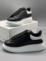 Мужские кроссовки ALEXANDER MCQUEEN чёрного цвета, артикул 344971 — фото 2