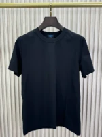 Мужская футболка Kiton чёрного цвета, артикул 344983