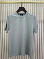 Мужская футболка Kiton серого цвета, артикул 344984