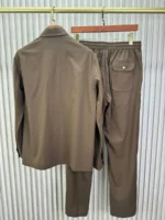 Мужской костюм Kiton коричневого цвета, артикул 344995 — фото 2