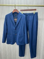 Мужской костюм Zegna синего цвета, артикул 345000