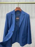 Мужской костюм Zegna синего цвета, артикул 345000 — фото 3
